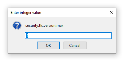 How do I fix the Secure Connection Failed error in Mozilla Firefox - THE SETTING VALUE 4