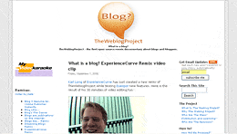 What is a blog? TheWeblogProject - the first open-source movie documentary about blogs and bloggers.